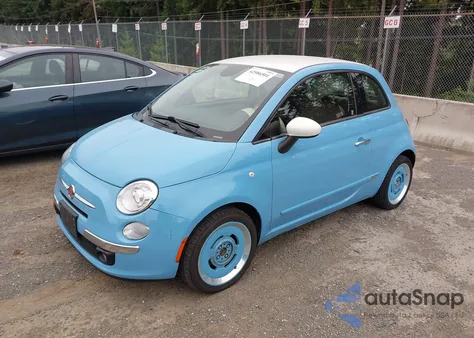 2014 Fiat 500 Lounge from USA, damaged, VIN 3C3CFFCR3ET269133